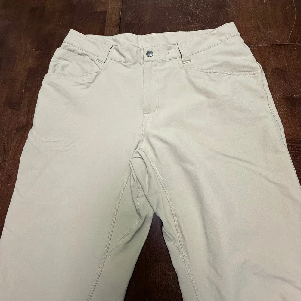 The North Face Paramount Pants Mens 32x32 Beige NF0A33JT Stretch Hiking Utility - Picture 3 of 11